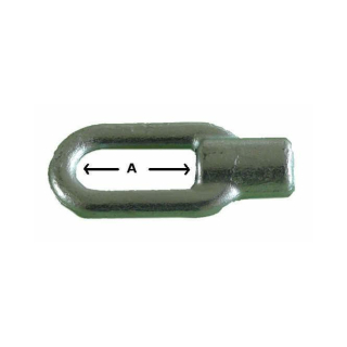 Tamaño de cáncamo. 1, galvanizado, 40 mm para artículo no .: 415403