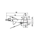 Dispositivo de inmovilización AL-KO tipo 251S 1500-2600 kg, VKT 100 - cuadrado