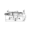 Dispositivo de retención AL-KO 251 S 1500-2700 kg por encima de la instalación 3062/3081