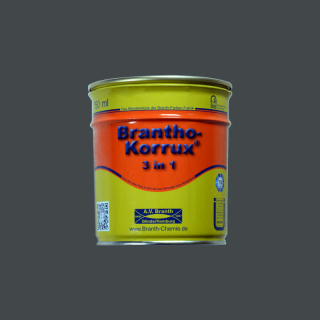 Brantho Korrux "3 en 1" Lata de 0,75 litros gris oscuro / gris hierro RAL 7011