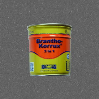 Brantho Korrux "3 en 1" Lata de 0,75 litros gris grisáceo RAL 9007