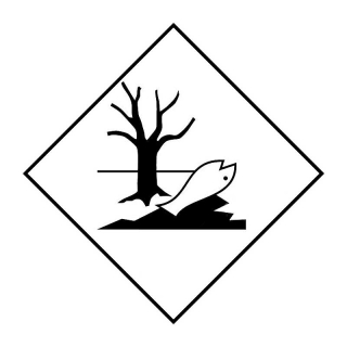 Etiqueta de peligro Sustancias peligrosas para el medio ambiente