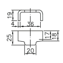 SPP - soporte de mostrador, Z-09, 44 mm, para soldar,...