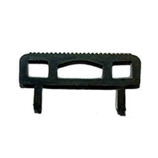 Goma de soporte frontal para perfil en U de 40 mm sin perforar