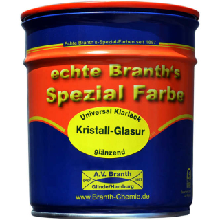 BRANTHs KRISTALL Laca transparente Glaze en envase de 5 litros - brillante