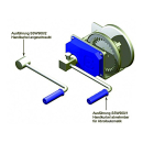 Cabrestante de seguridad Schlegl SSW 900/1, 900 kg,...