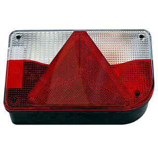 Lámpara multicámara, derecha BBSKN 830 R, reflector triangular, KZL, NSL,