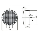 Piloto intermitente-freno-trasero, 730/12 LED, con cable...