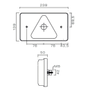 MultiLED, izquierda con reflector triangular, conexión NSL, RFS, ASS2